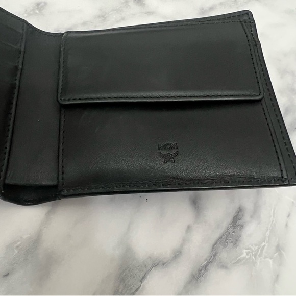 Vintage MCM | Men’s Visetos Bifold Wallet Black - Picture 3 of 10